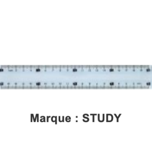 Règle graduée 20 cm incassable study par MAPED