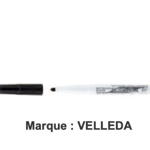 Feutre effaçable VELLEDA noir