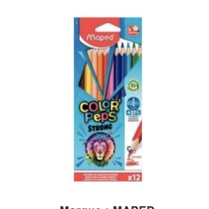 12 crayons de couleurs Maped