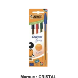 Lot 4 stylos bille