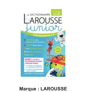 Dictionnaire Larousse Junior CE/CM