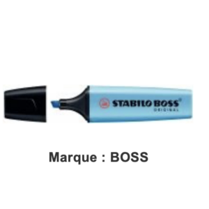 Surligneur bleu