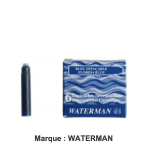 Cartouches encre bleue