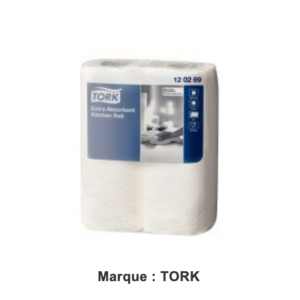 Lot de 2 rouleaux essuie-tout